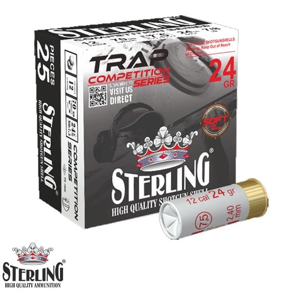 STERLING Trap Soft 24 G. No: 7,5 Atış Fişeğ