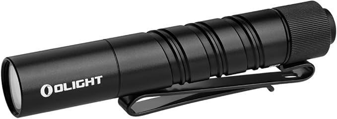 OLIGHT I3T 2 EOS Cep EDC El Feneri, 200 Lümen Kompakt Parlak El Fenerleri, AAA Pil ile Çift Çıkışlı Kuyruk Anahtarı ve Kamp ve Yürüyüş İçin Çift Yönlü Cep Klipsi (Siyah)