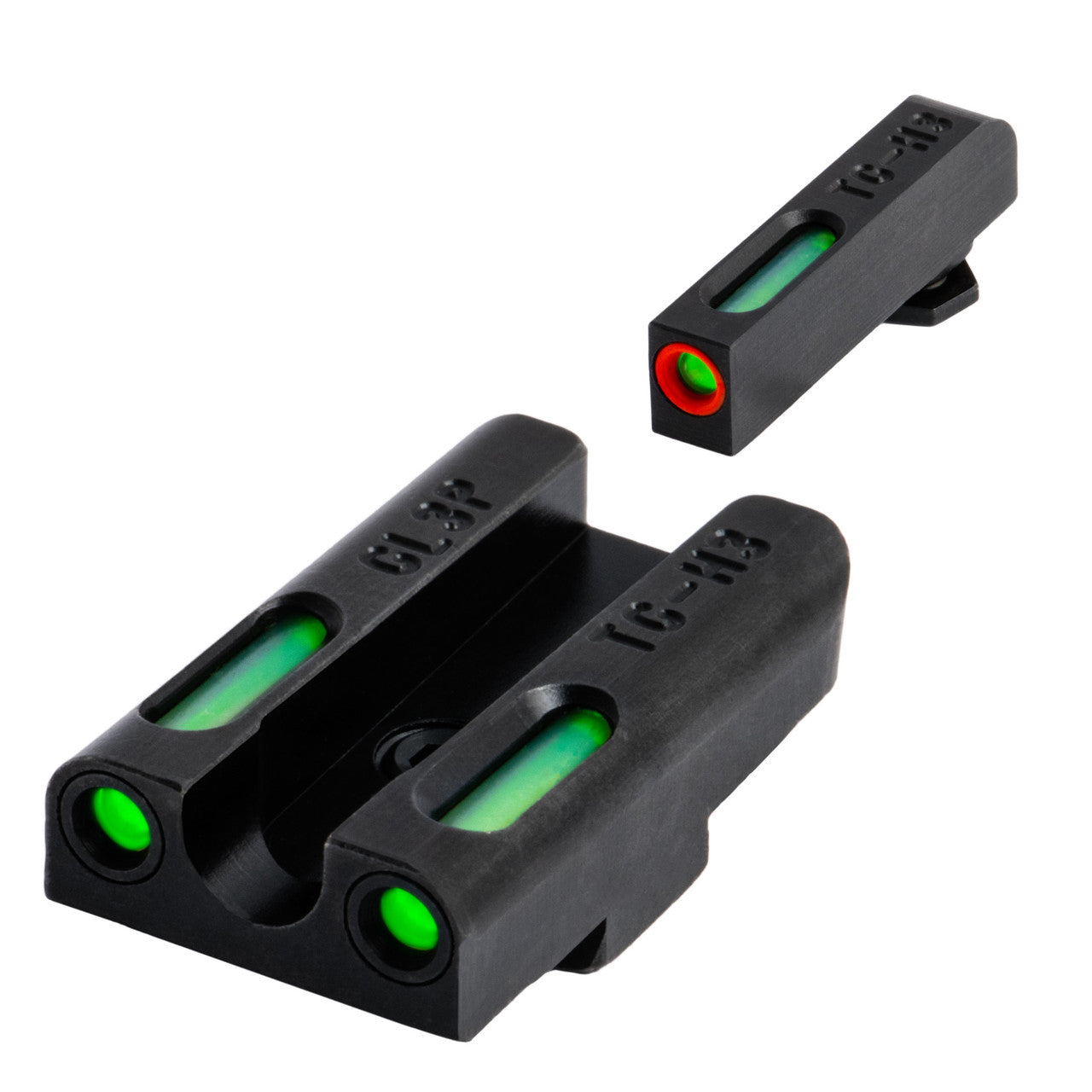 TRUGLO TFX PRO TRİTYUM + FİBER OPTİK  GEZ ARPACIK ( GLOCK 17/17L,19/19X,22,23,24,26,27,33,34,35,39,44,45 ) )
