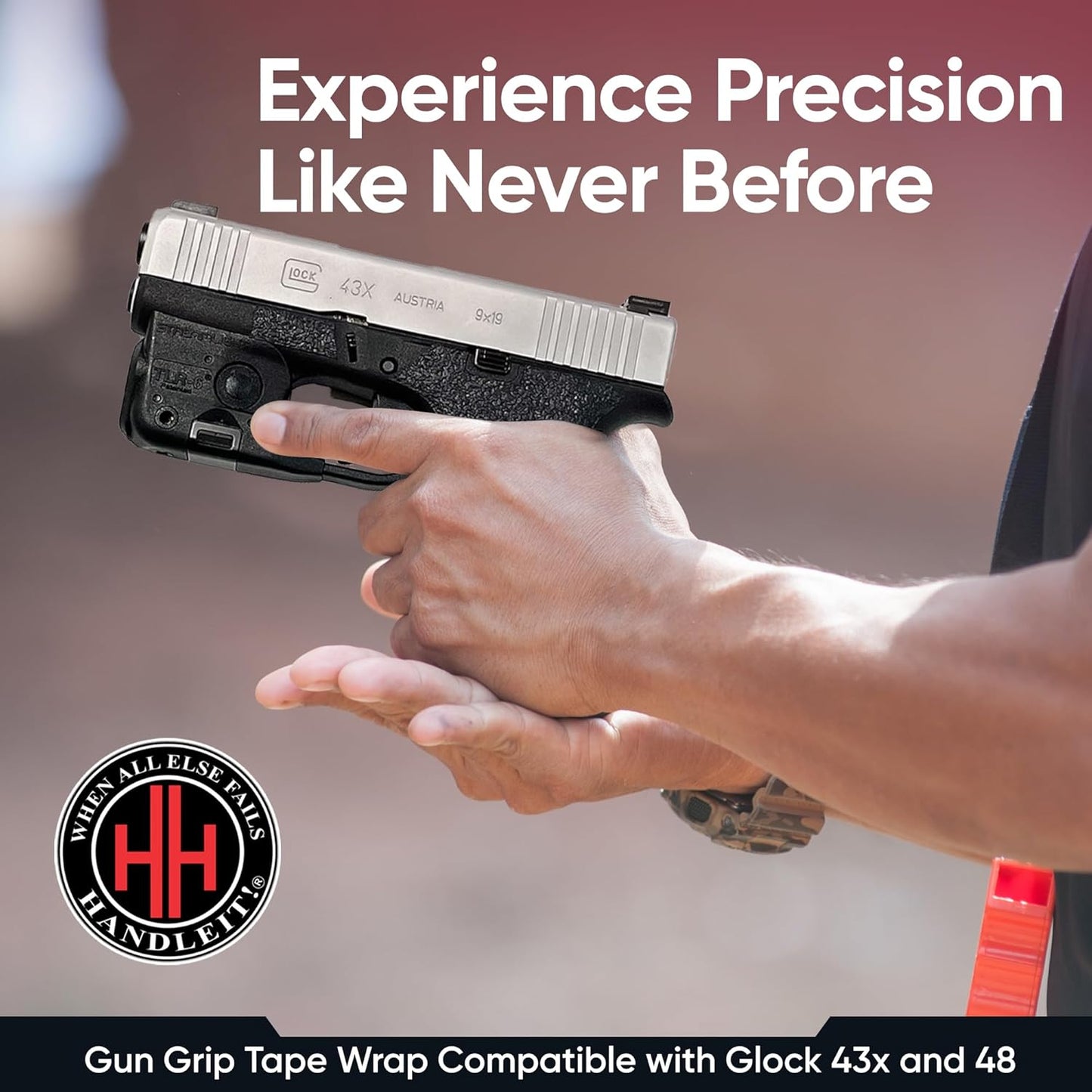 HANDLEITGRIPS Glock 43x ve Glock 48 Uyumlu KABZA KAPLAMA