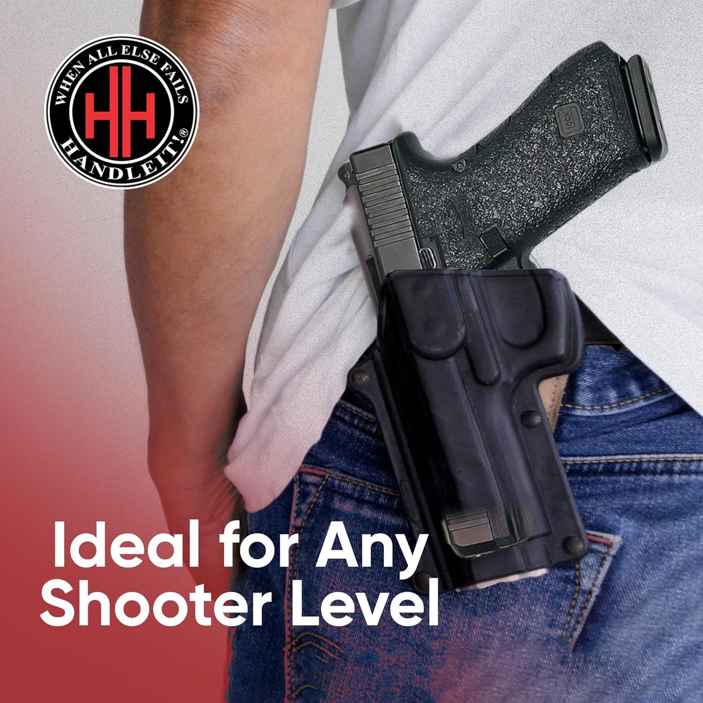 HANDLEITGRIPS Glock 17, 22, 34, 35 Gen 5 Uyumlu KABZA KAPLAMA