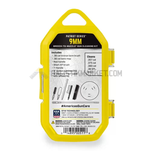 Otis Patriot 9mm / .38 Cal Tabanca Temizlik Kiti