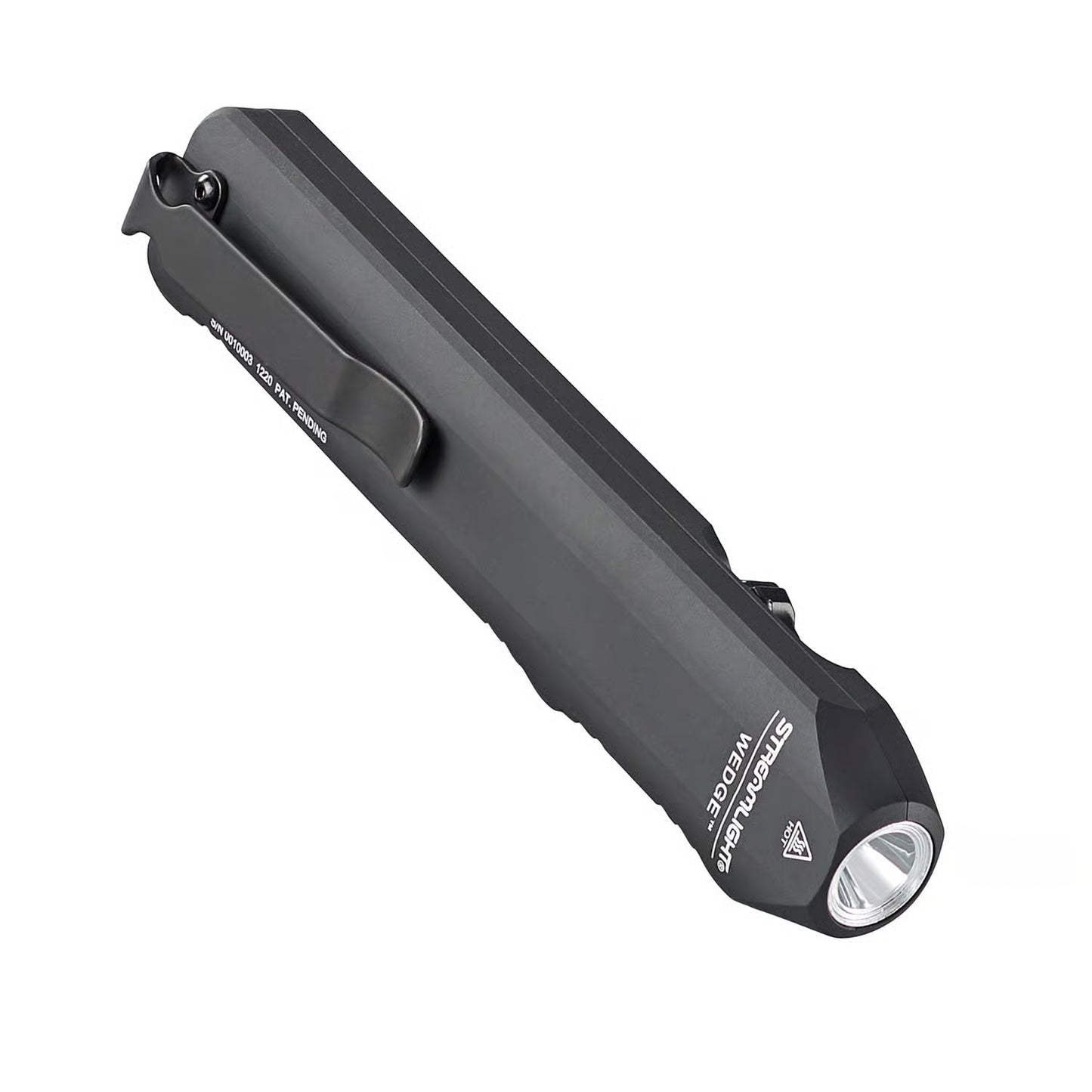Streamlight 88810 Wedge 1000 Lümen Maksimum 300 Lümen Standart 1200 Kandela Düz Günlük Taşıma El Feneri, USB-C Kablosu ve Askı İpi Dahil, Siyah