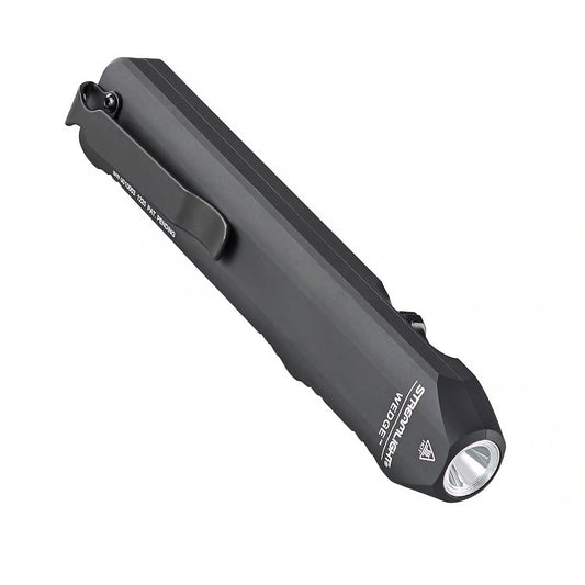 Streamlight 88810 Wedge 1000 Lümen Maksimum 300 Lümen Standart 1200 Kandela Düz Günlük Taşıma El Feneri, USB-C Kablosu ve Askı İpi Dahil, Siyah