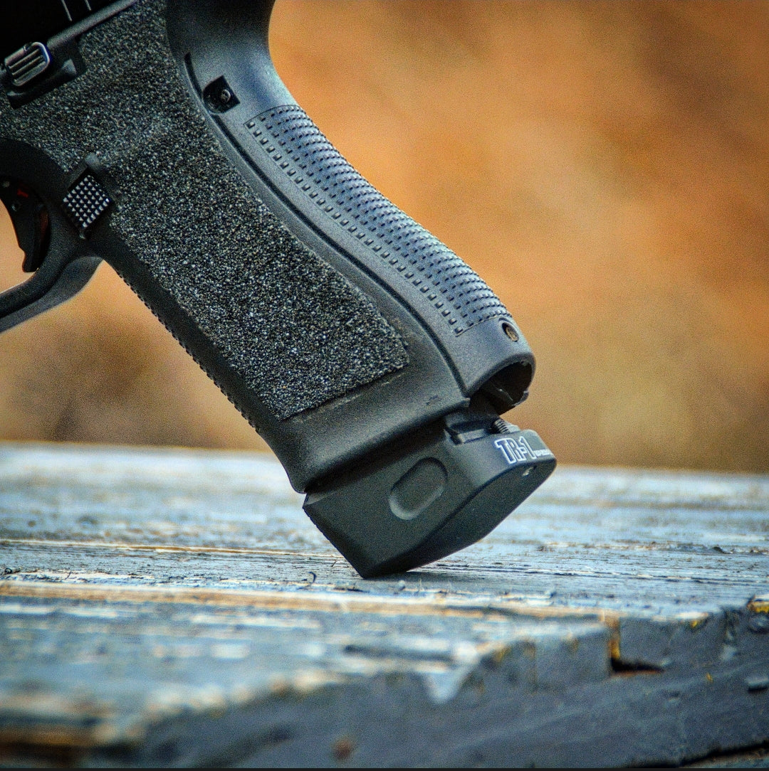TR-1 Şarjör Kapasite Artırıcı +2 Tactical Base Pad for Glock Full Size Gen 1-5