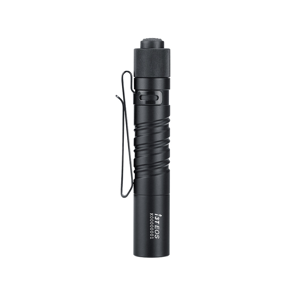 OLIGHT I3T 2 EOS Cep EDC El Feneri, 200 Lümen Kompakt Parlak El Fenerleri, AAA Pil ile Çift Çıkışlı Kuyruk Anahtarı ve Kamp ve Yürüyüş İçin Çift Yönlü Cep Klipsi (Siyah)