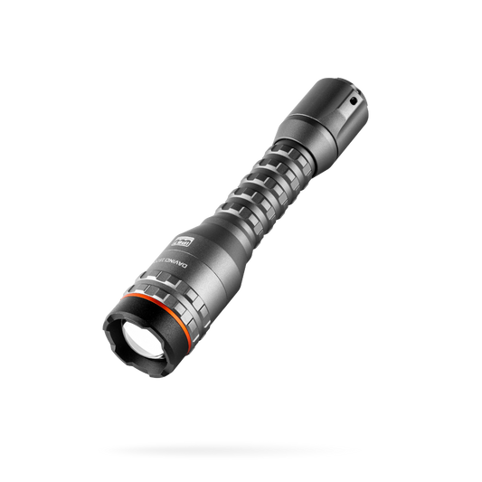 NEBO DAVINCI® 1800L El Feneri Güç Bankası ve Basmalı Düğme Mod Seçicili 1800 Lümen Şarj Edilebilir El Feneri